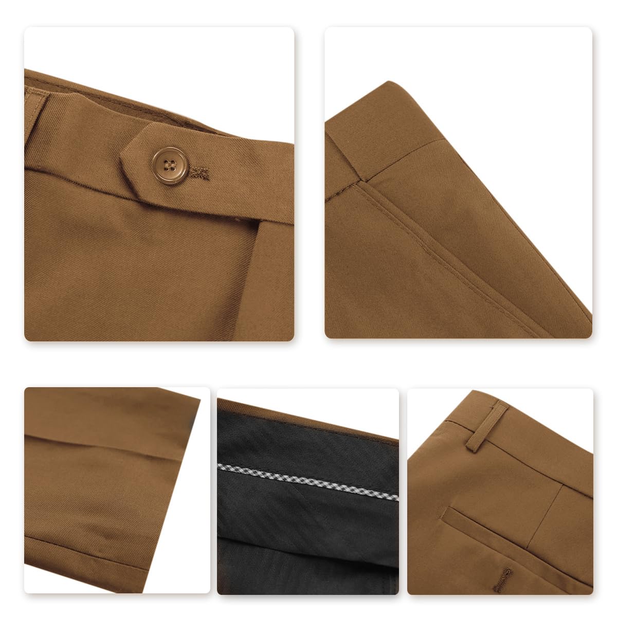 Allthemen Abiti da Uomo Abito da Sposa Slim Fit a 2 Pezzi Abito da Lavoro con Un Bottone Giacche Blazer Pantaloni