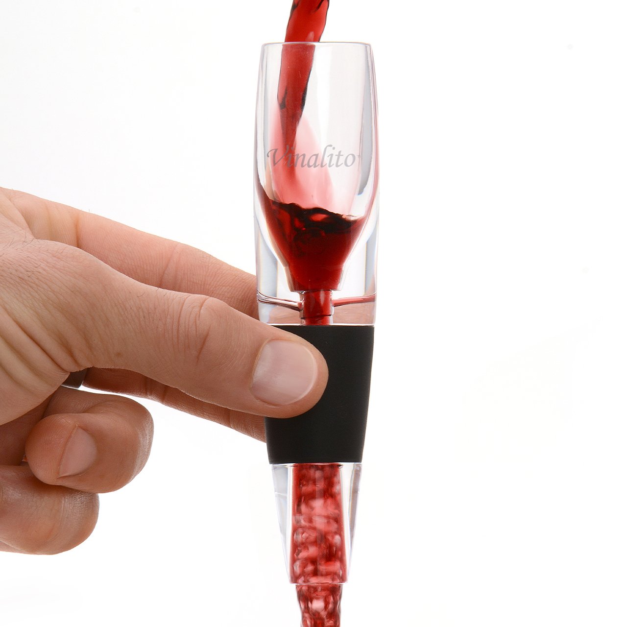 VINTURI AERATORE VINO ROSSO CON CARAFFA BORMIOLI IN CRISTALLO - Coltelleria Biolcati a Ferrara