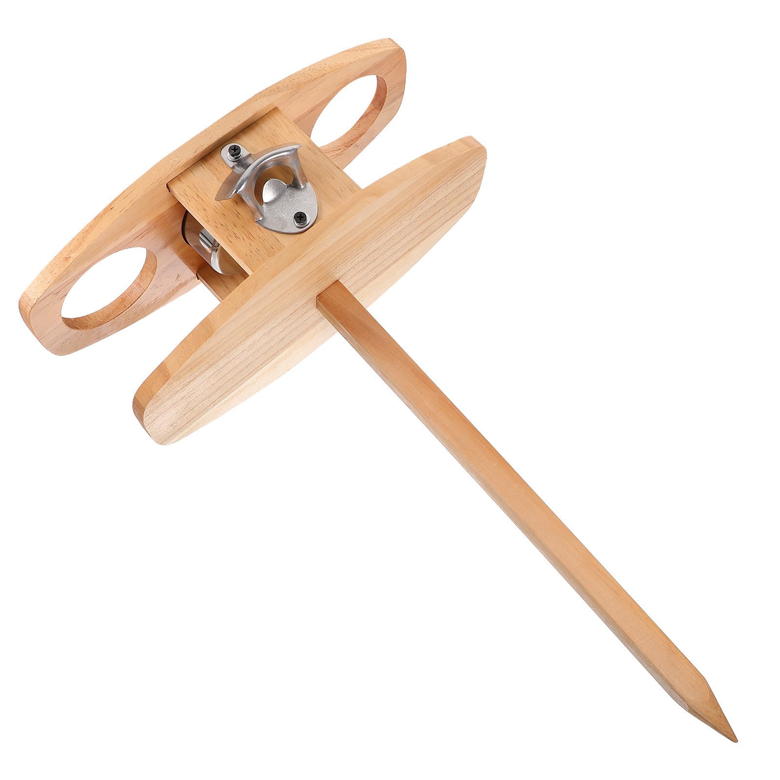 Tavolo Pieghevole Portatile in Legno per Esterno, Tavolo da Spiaggia Compatto per Picnic e Viaggi, Design Salvaspazio e Resistente