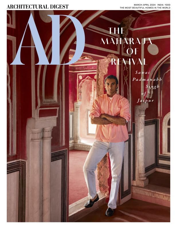 AD Architectural Digest March April 2024 - The Maharaja Of Revival Paperback – 29 February 2024