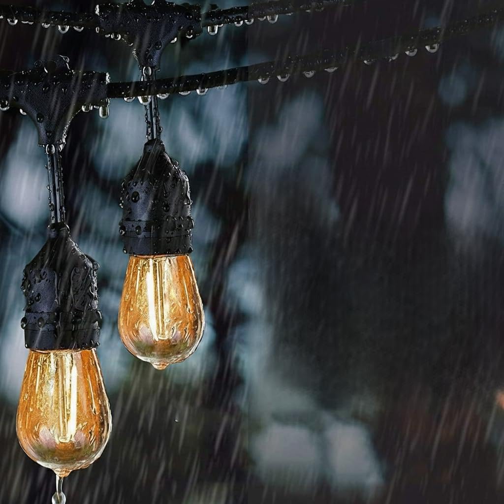 Ener-j 30m Festoon String Lights - White - LED