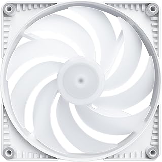 Phanteks (PH-F140SK_DRGB_PWM_WT01_3P) SK140 DRGB PWM Fan 3Pack â€“ 3X 140mm Fan, high Airflow Nine-Blade Design, DRGB Lighting, Rubber dampening washers - White
