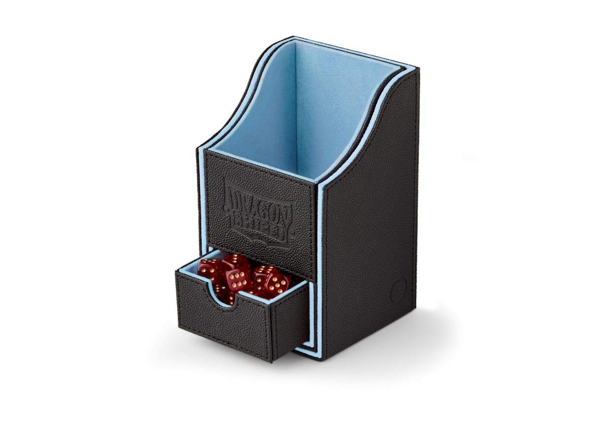 Dragon Shield: Caja Nido + Bandeja para Dice, Color Negro y Azul