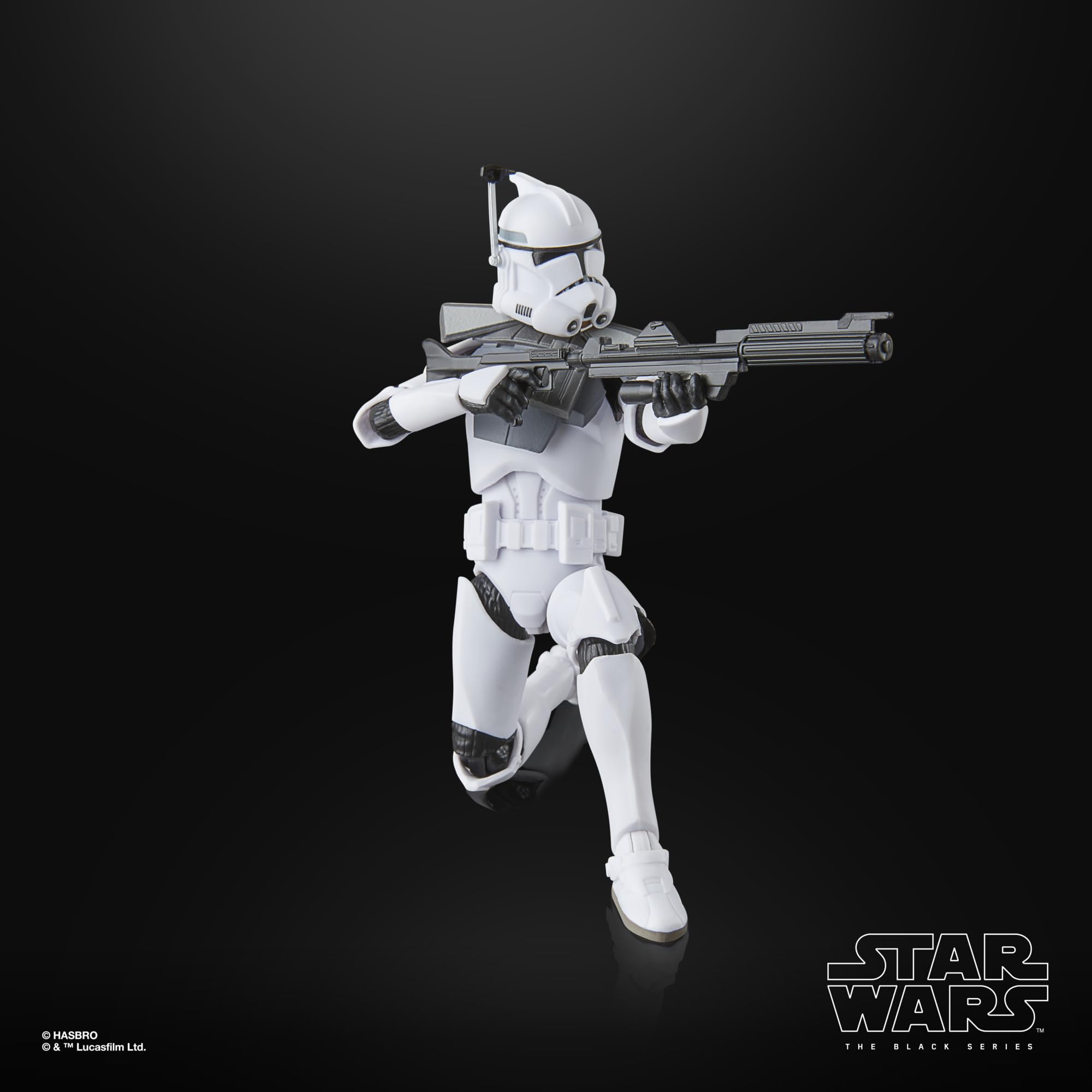 Star Wars The Black Series, Set Clone Trooper, Guerra de los Clones, Figura de acción Premium Coleccionable de 15 cm
