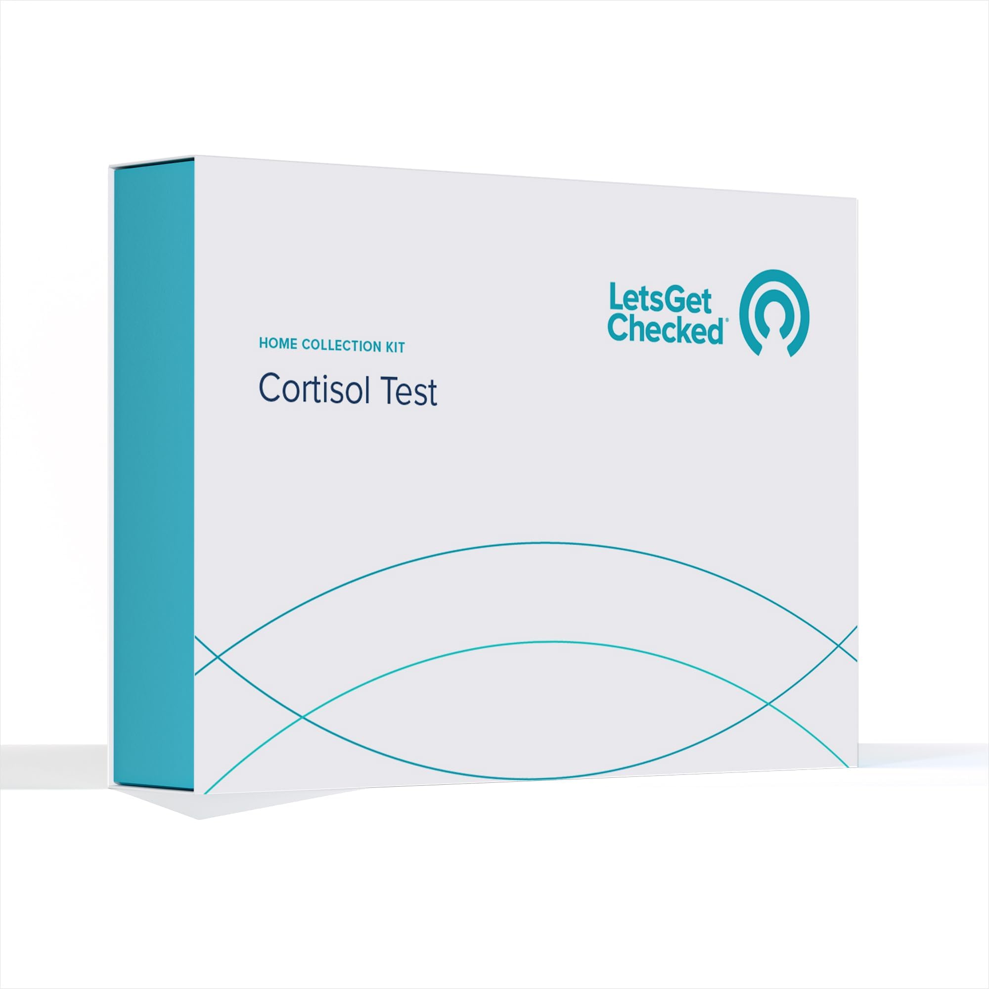 LetsGetChecked - Cortisol Test | Check Cortisol Levels | Home Sample Collection Kit | Fast Online Results in Approx 2-5 Days