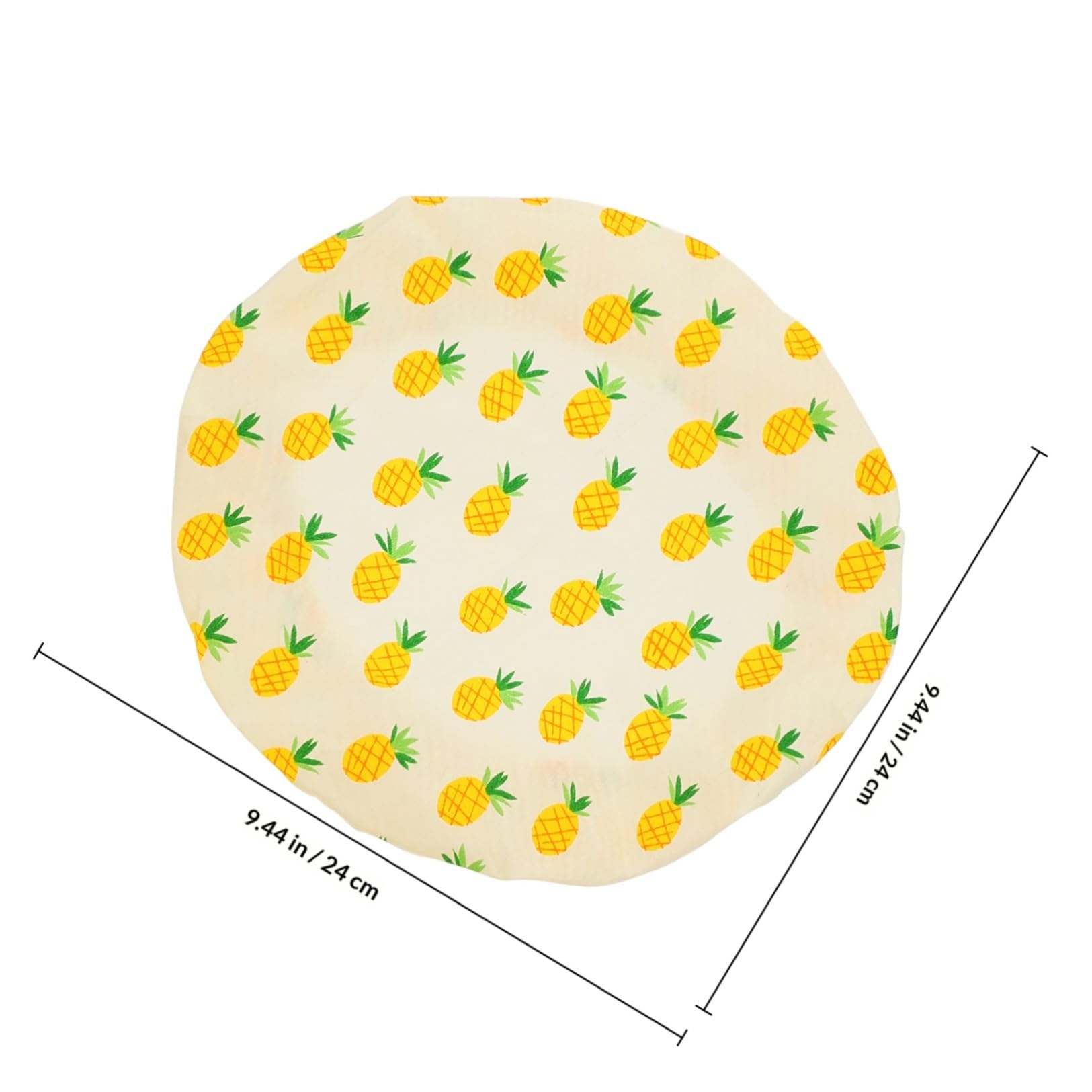 Garneck Coperture Elastiche per Alimenti 3 Pezzi, Copri Ciotole per Conservazione e Protezione del Cibo in Cucina, Tessuto Traspirante e Resistente