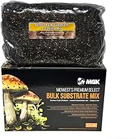 MycoLabs Premium Pasteurized Mushroom Substrate Mix 5 LBS - Max Yield for Dung & Grain Loving Mushrooms
