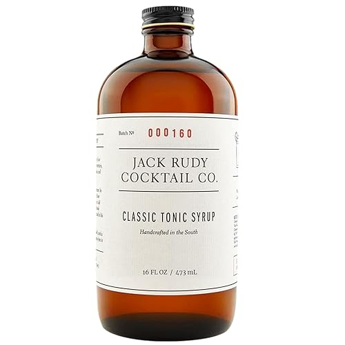 Pequeño lote de jarabe Jack Rudy Cocktail Co tónico