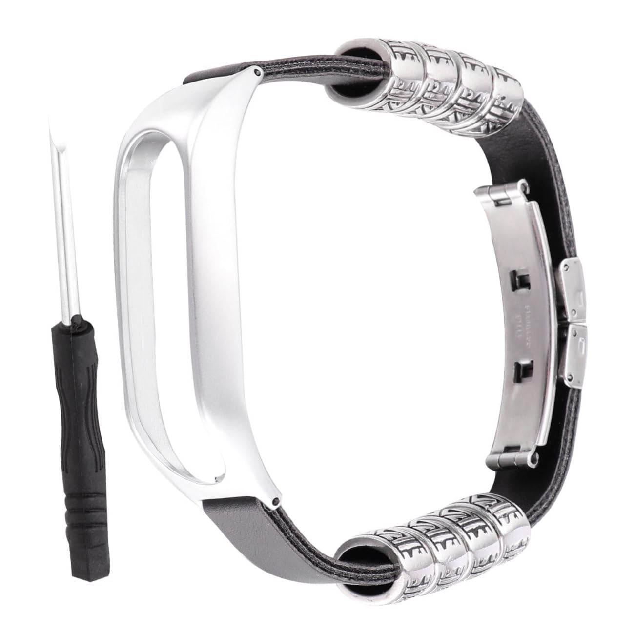 OSALADI 2st Band Uhrenarmband Herzfrequenz-monitorband Touch-band-riemen Ersatzband Ansehen Uhrenarmband Aus Metall Geschnalltes Handgelenkbandage Trageschlaufe Gürtel Zubehör