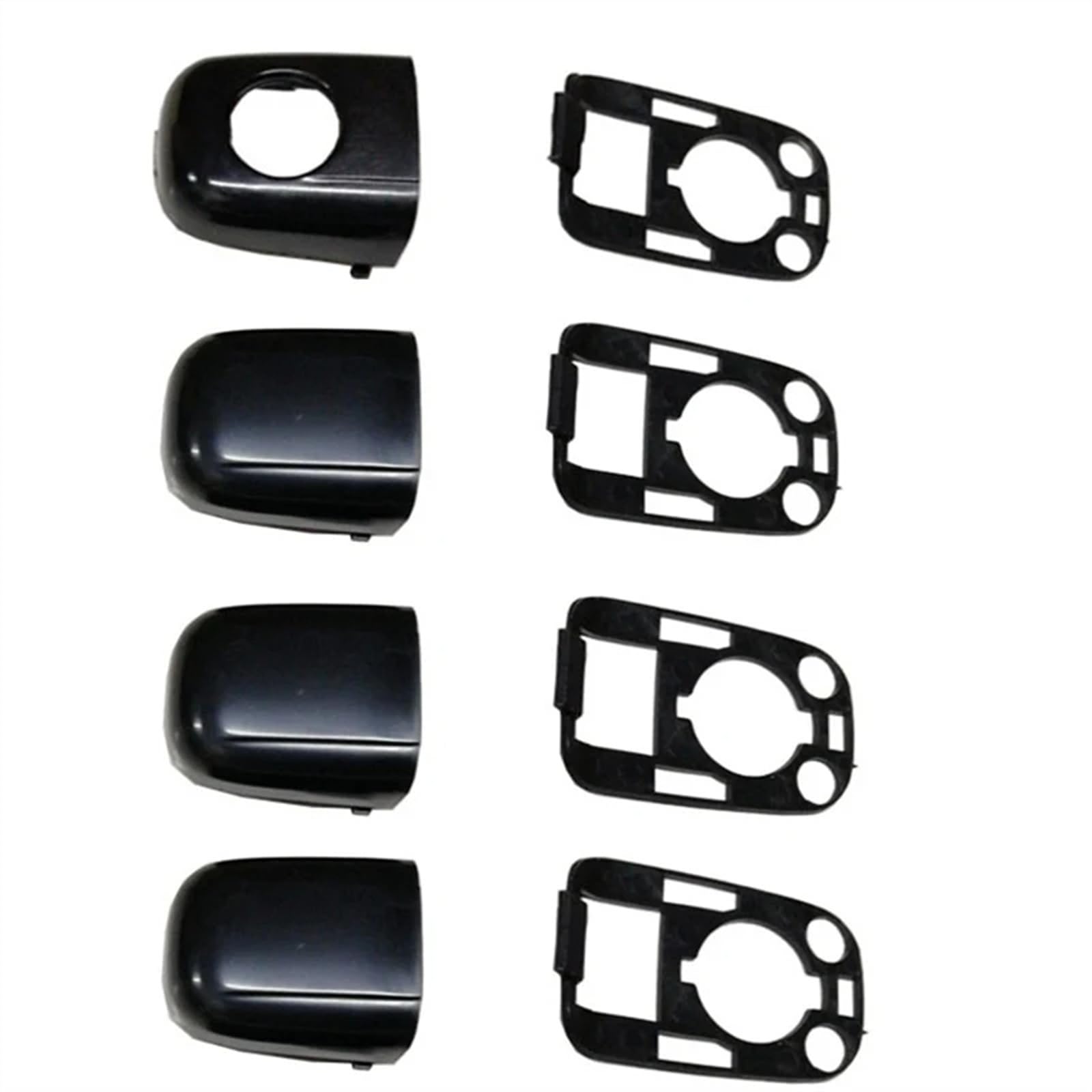 Lzbzhb One Color Car Exterior Outsidedoor Handle Car Exterior Door Handle Side For 307 For C2 For C3 2003 2004 2005 2006 2007 2008 2009