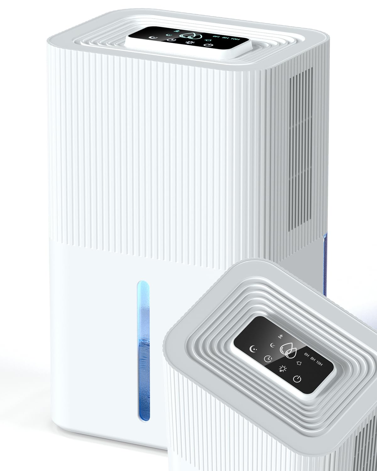 Elektryczny osuszacz powietrza 2700 ml, cichy pokój, automatyczne wyłączanie, 6-8-10H, tryb nocny, 7 kolorów, przenośny, łazienka (1100 ml / 24 H)