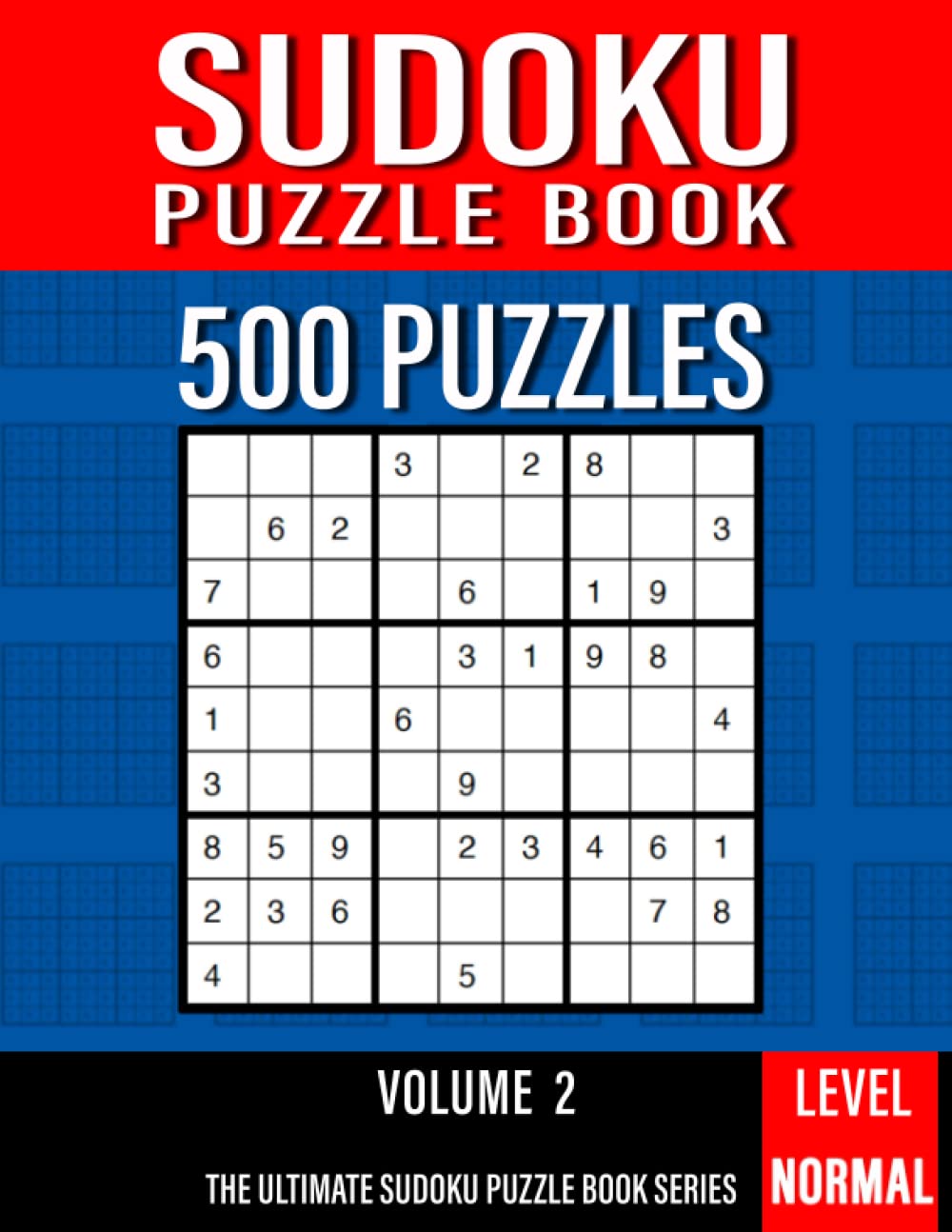 Sudoku Puzzle Book Volume 2 500 Puzzles With Solutions for Adults