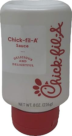 Chick-Fil-A Sauce 8 oz. Squeeze Bottle - resealable Container for