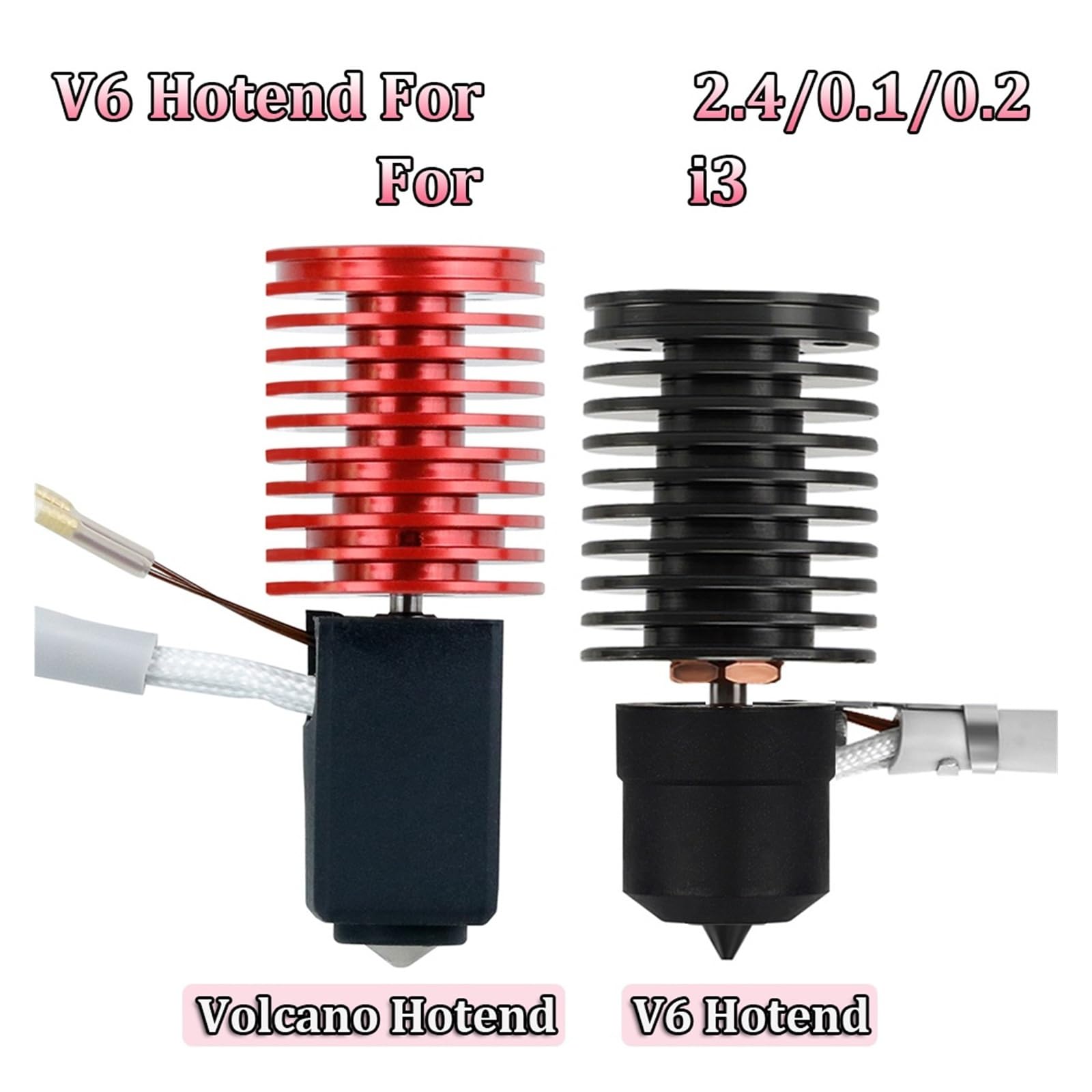Kompatibel mit Voron, V6 Volcano Hotend Kit for 0,1/0,2/2,4
