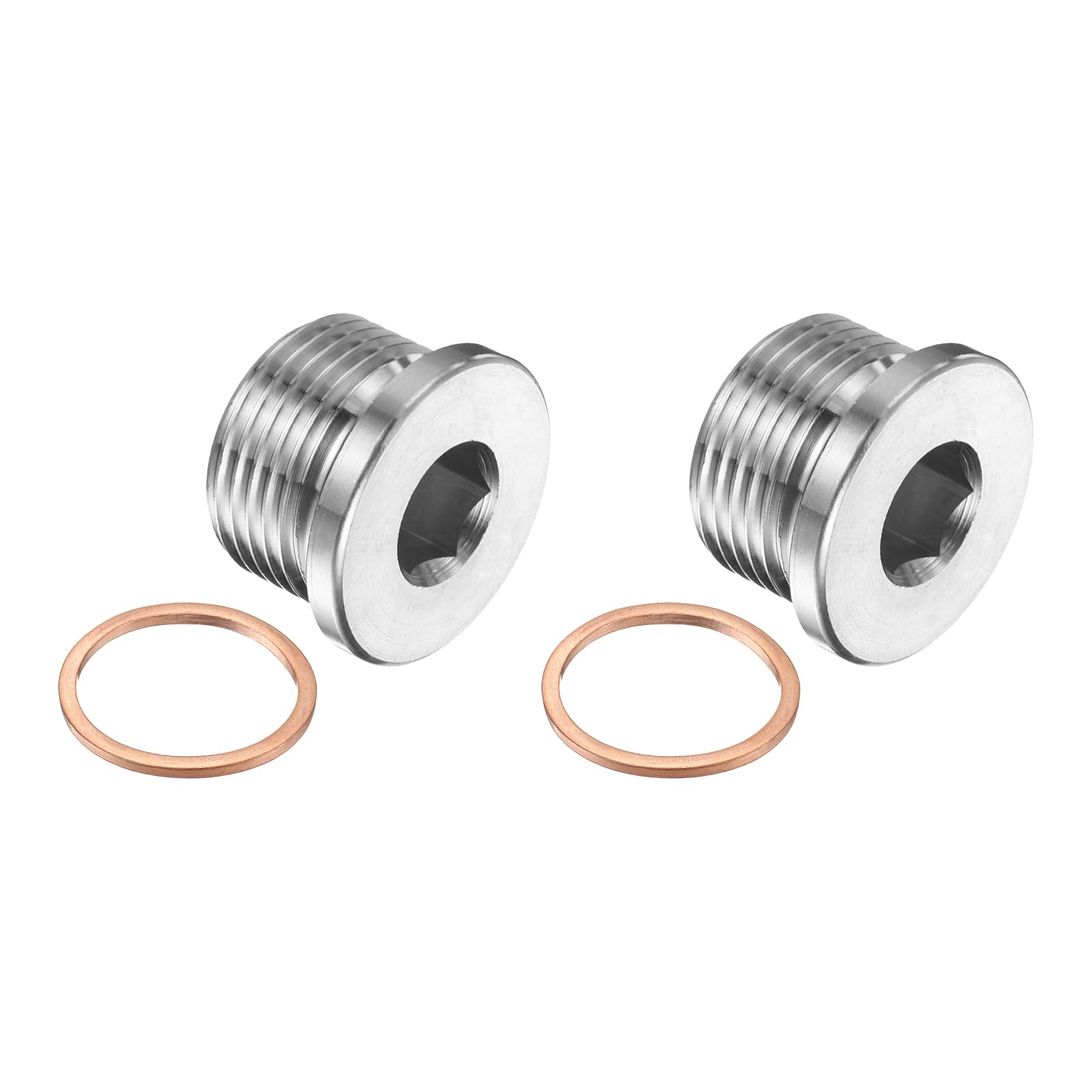 Bouchon de raccordement M27 x 2 de haute précision en acier inox 304