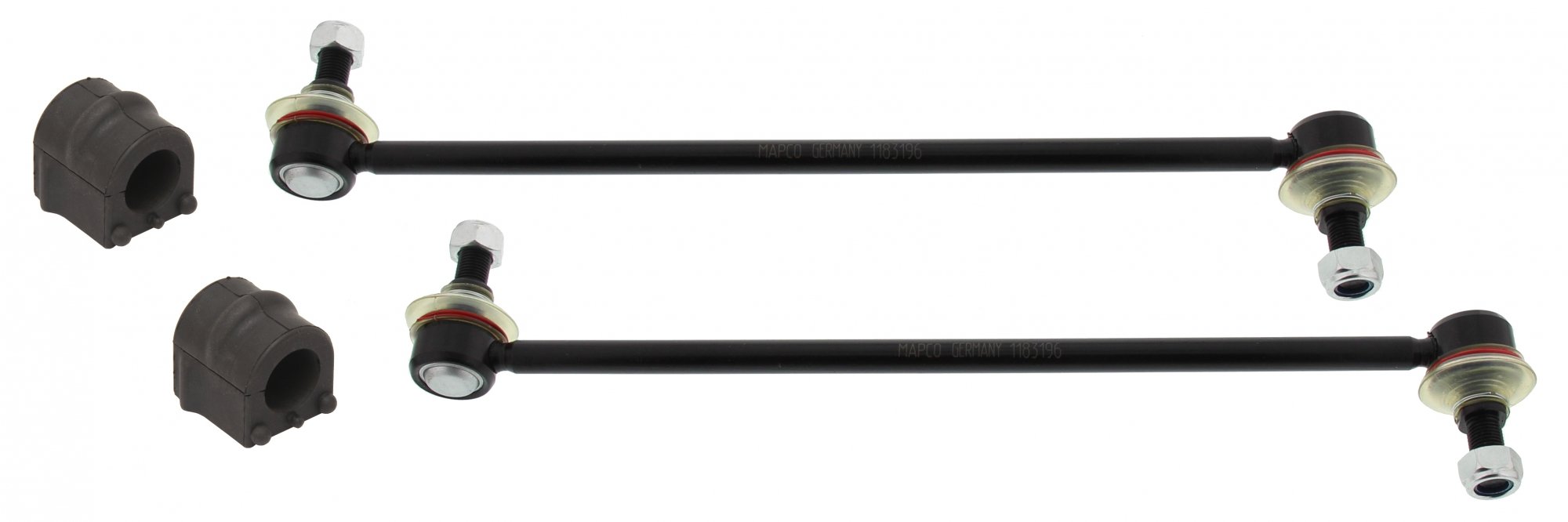 MAPCO Kit de réparation (palier de barre stabilisatrice) 53712/1 | Compatible avec: FIAT CROMA, OPEL SIGNUM CC, VECTRA C, VECTRA C Caravan, VECTRA C CC, SAAB 9-3, 9-3 Cabriolet