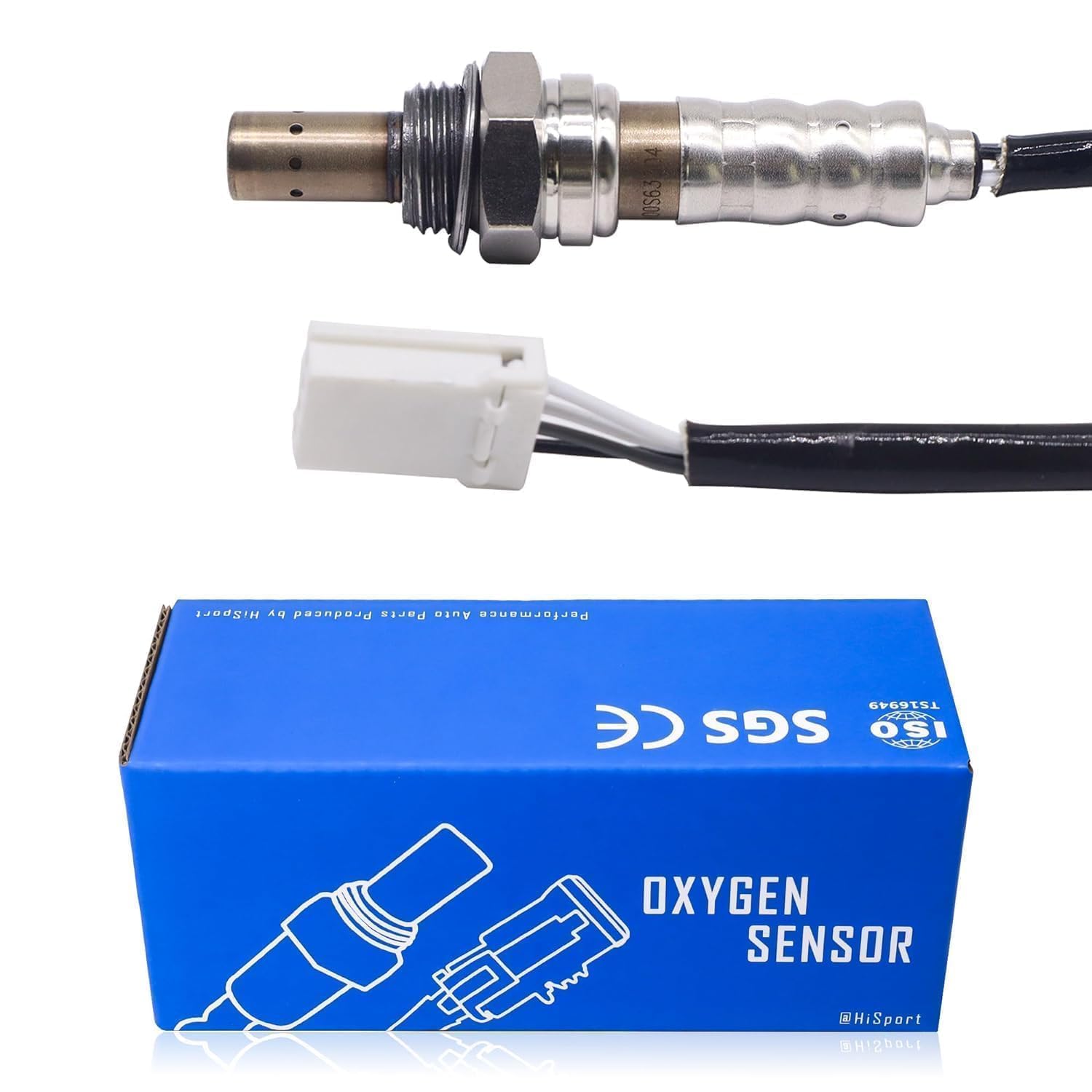 Lambda Sauerstoffsensor OZA685-WW1 WO163304 Für Holz Heizung/Pellet-Heizung Vorder Lambdasonde O2 Sensor