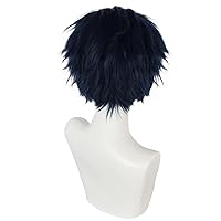 Vista 44 de Anogol peluca color blanco plateado Tokio Ghoul Tokio Guru Kaneki Ken para fiesta de Cosplay