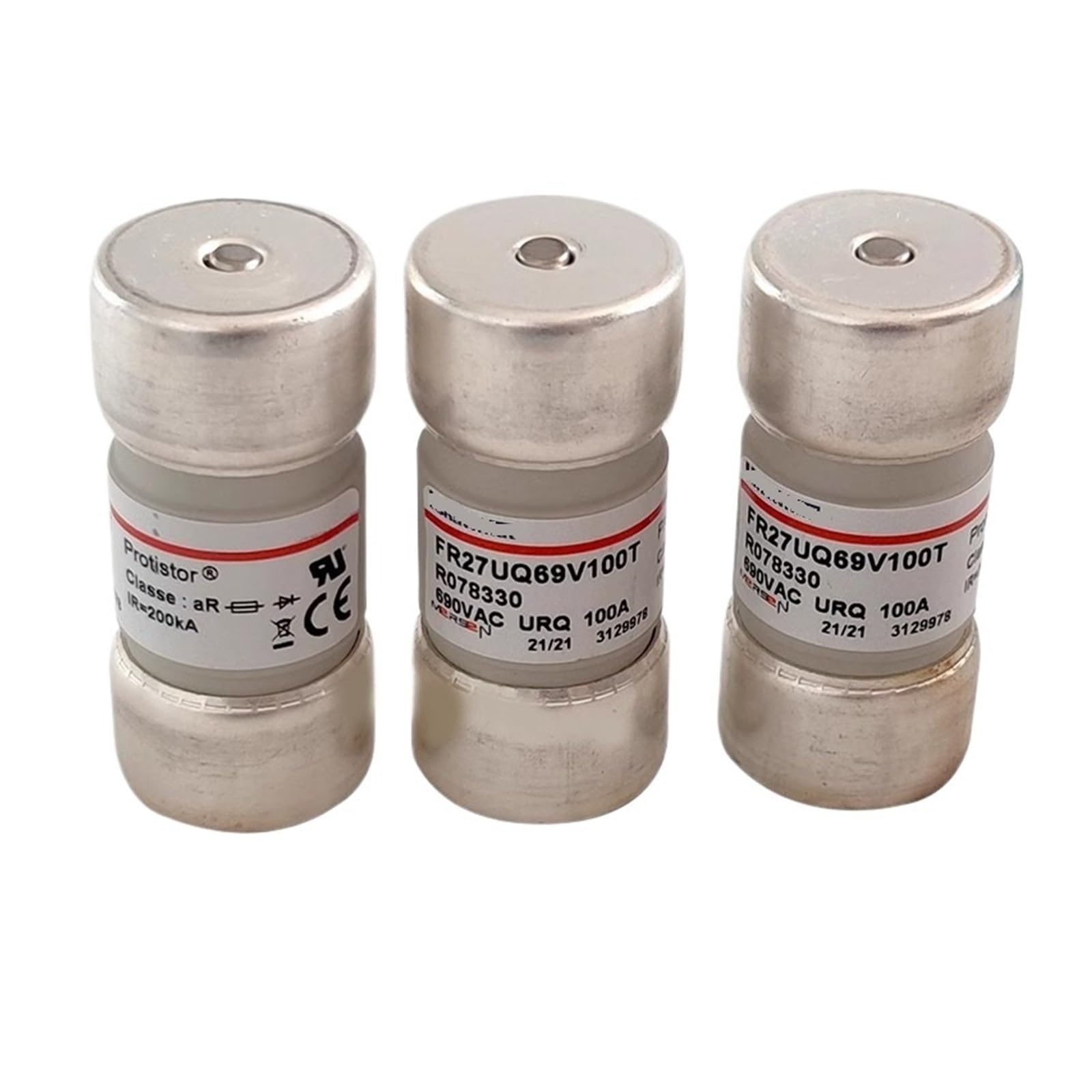 Fusible N075958 FR27UQ69V50T pour s&eacute;curiser tableau &eacute;lectrique 50A