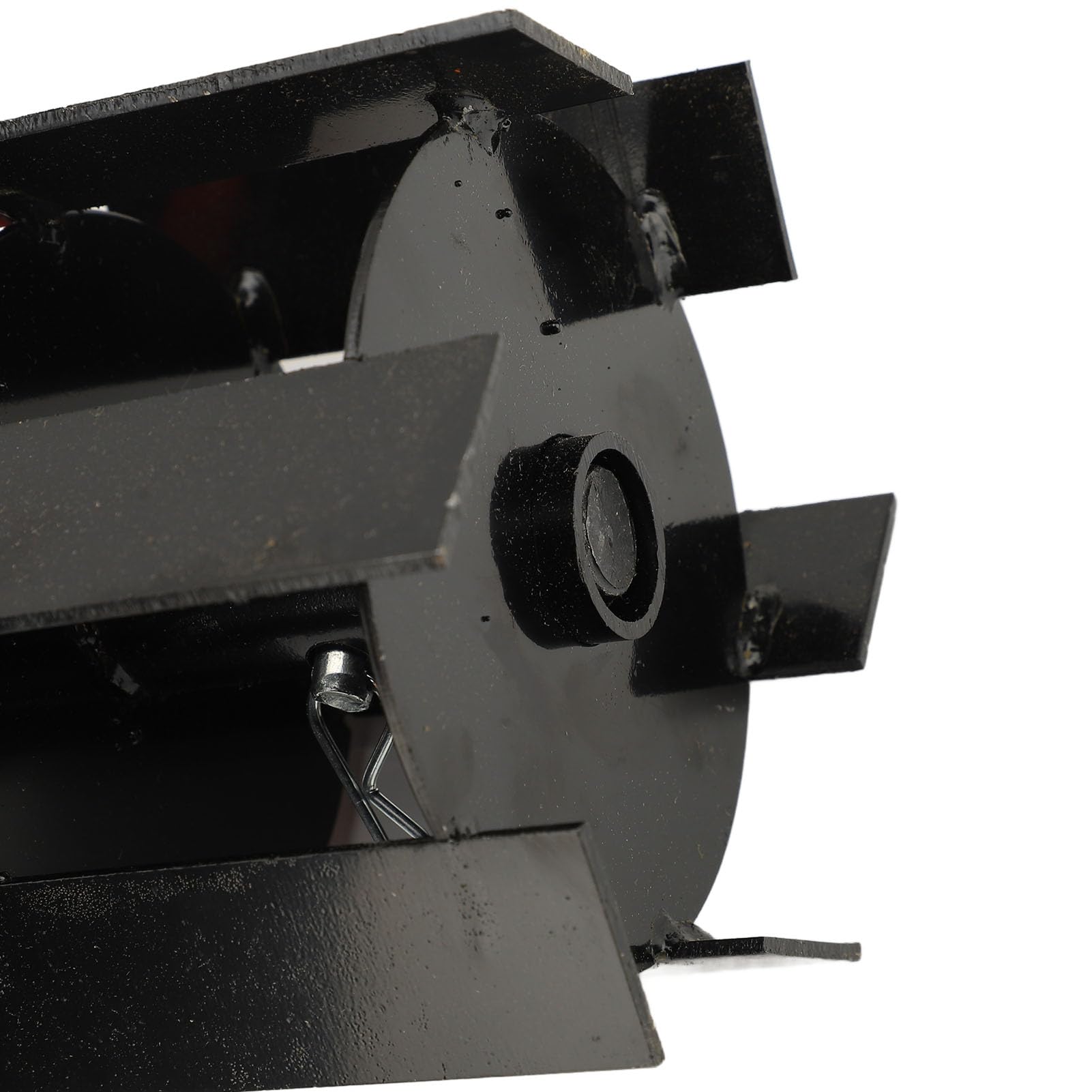 Tnfeeon Rueda de Desmalezado para Cortacésped, Hoja Recta de 9 Dientes, Compatibilidad Universal, Deshierbe sin Esfuerzo, Rueda de Arado Profundo para Aflojar, Zanjar 14 Cm