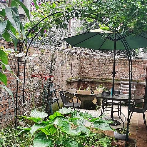 Traliccio ad arco da giardino per matrimonio, supporto per piante di rose rampicanti, pergolato per decorazione esterna
