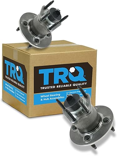 Miniatura 56 de TRQ Par de conjunto de cubo de cojinete de rueda delantera izquierda derecha, 2 piezas compatible con Lexus GX460 2003-2009 GX470 2003-2023 Toyota