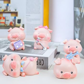 Amazon.co.jp: JAnjiaLxY 豚 ぶた 置物 インテリアオブジェ ブタ