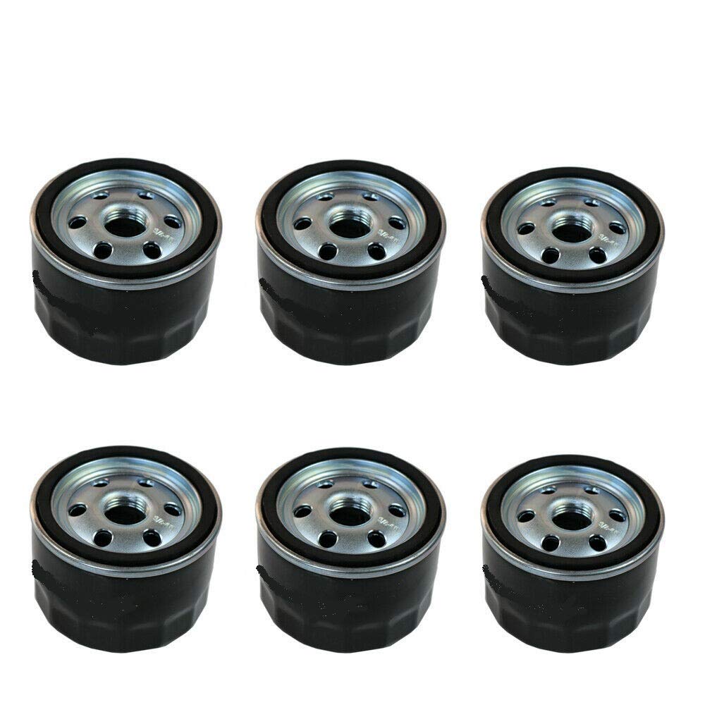 6 pcs Oil Filter Replaces Briggs & Stratton for 4154,492056,492932,696854,5049