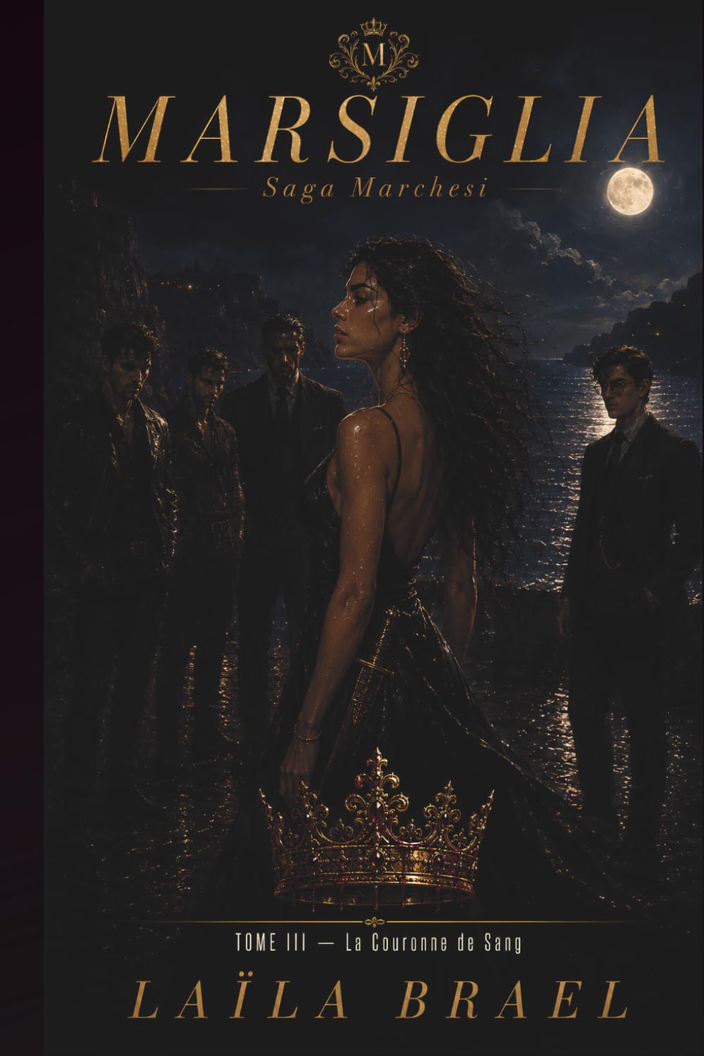 MARSIGLIA - TOME 3: La Couronne de Sang: Romance dark mafia harem inversé - BDSM intense vendetta forced proximity - Saga Marchesi