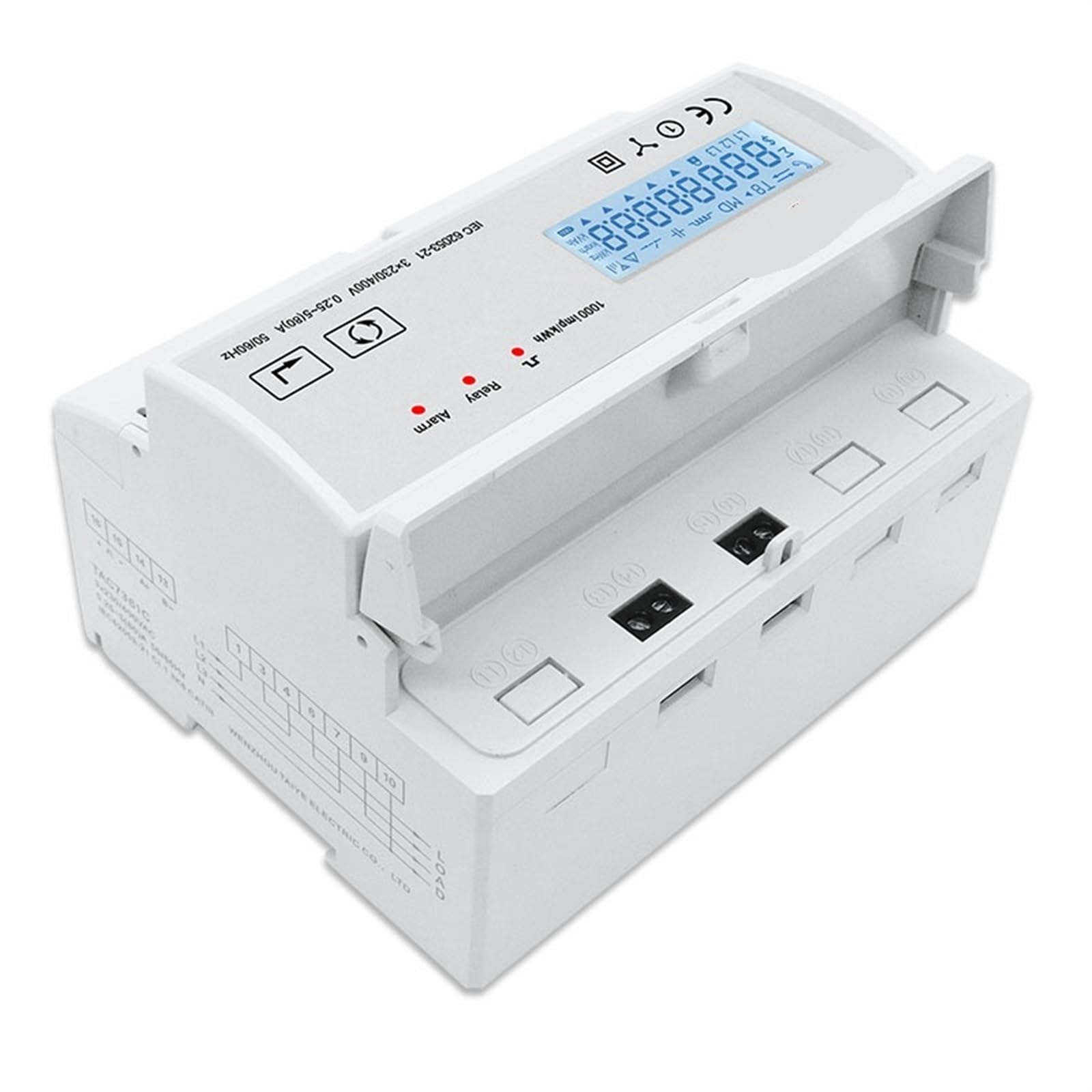 TAC7361C 230V 80A trójfazowy miernik energii inteligentny miernik mocy (1 szt.)