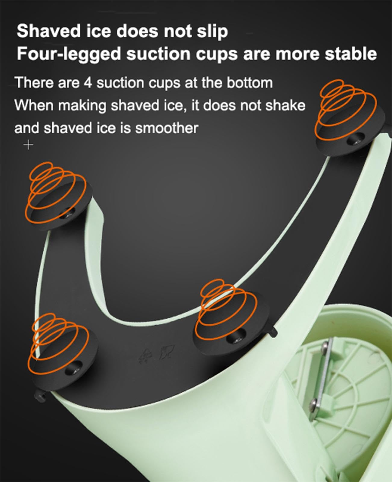 Máquina Manual de Conos de Nieve y Máquina de Afeitar de Hielo, Trituradora de Hielo Portátil, Cuchillas de Acero Inoxidable, Máquina de Hielo Raspado para Helados, Cócteles, Granizados, Kakigori