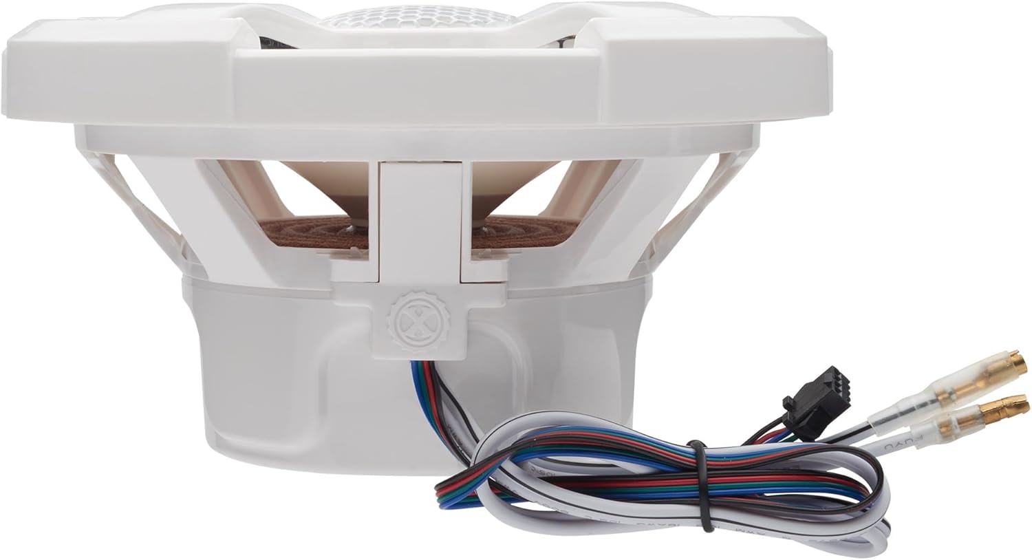 PowerBass XL-62M - 6.5" Marine Coaxial Speakers with RGB LED - Pair