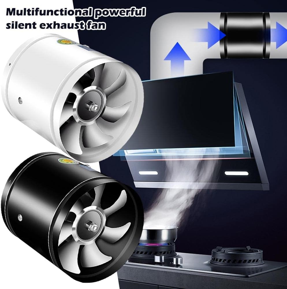 ダクトファン 6 インチサイレントインラインダクトファン システム