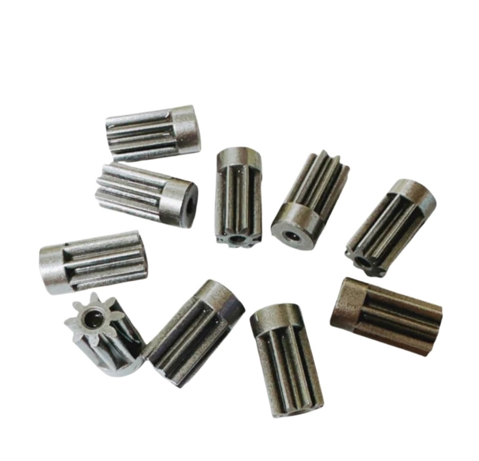 Bevel Gear Pinion Hardware Mechanical 10pcs 0.7M 8T Inner Diameter 2.2mm Spur Gear Powder Metallurgy Standard Parts Gear