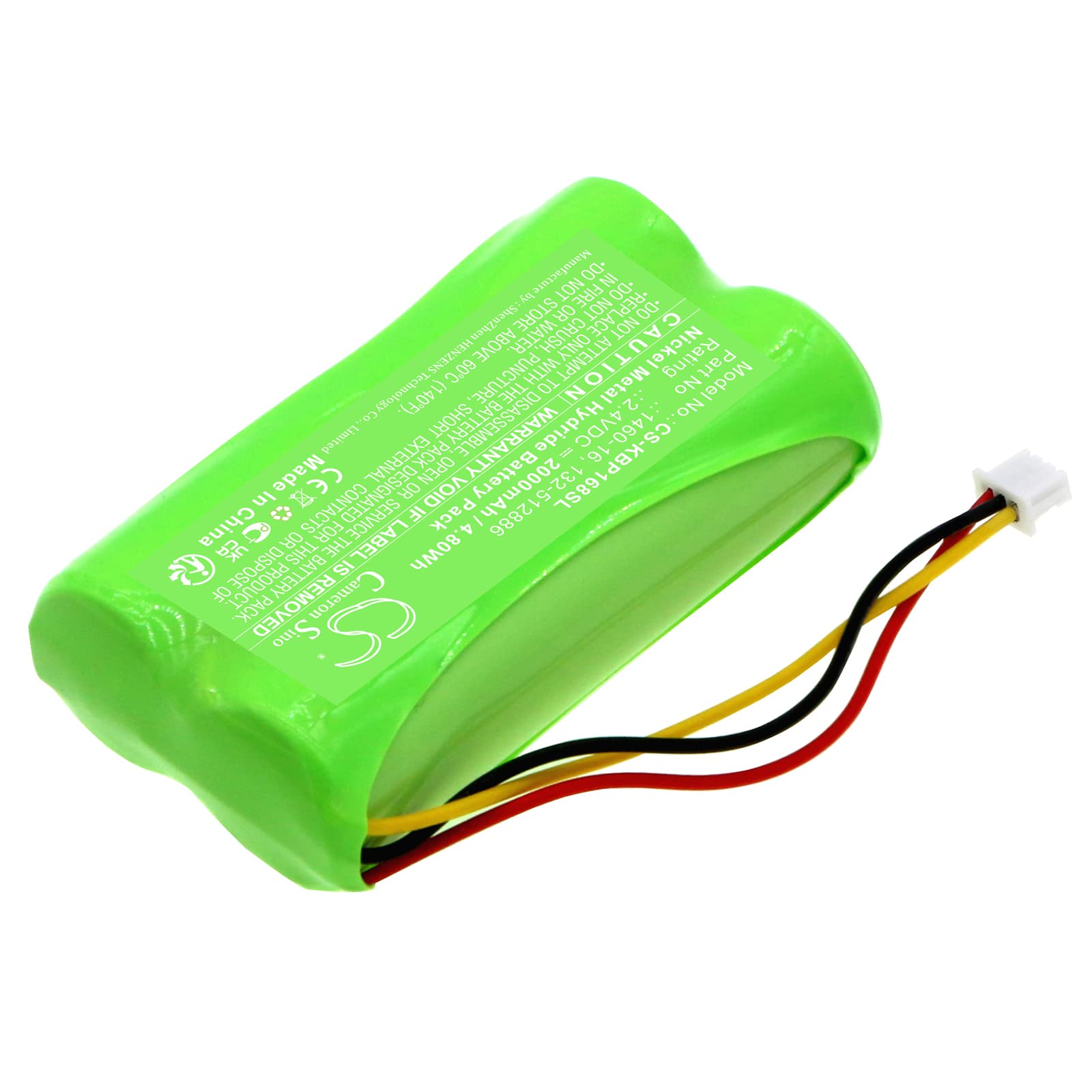 Cameron Sino 2000mAh / 4.80Wh Replacement Battery for Kaba Programmer 1460, 132-512886, 1460-?16