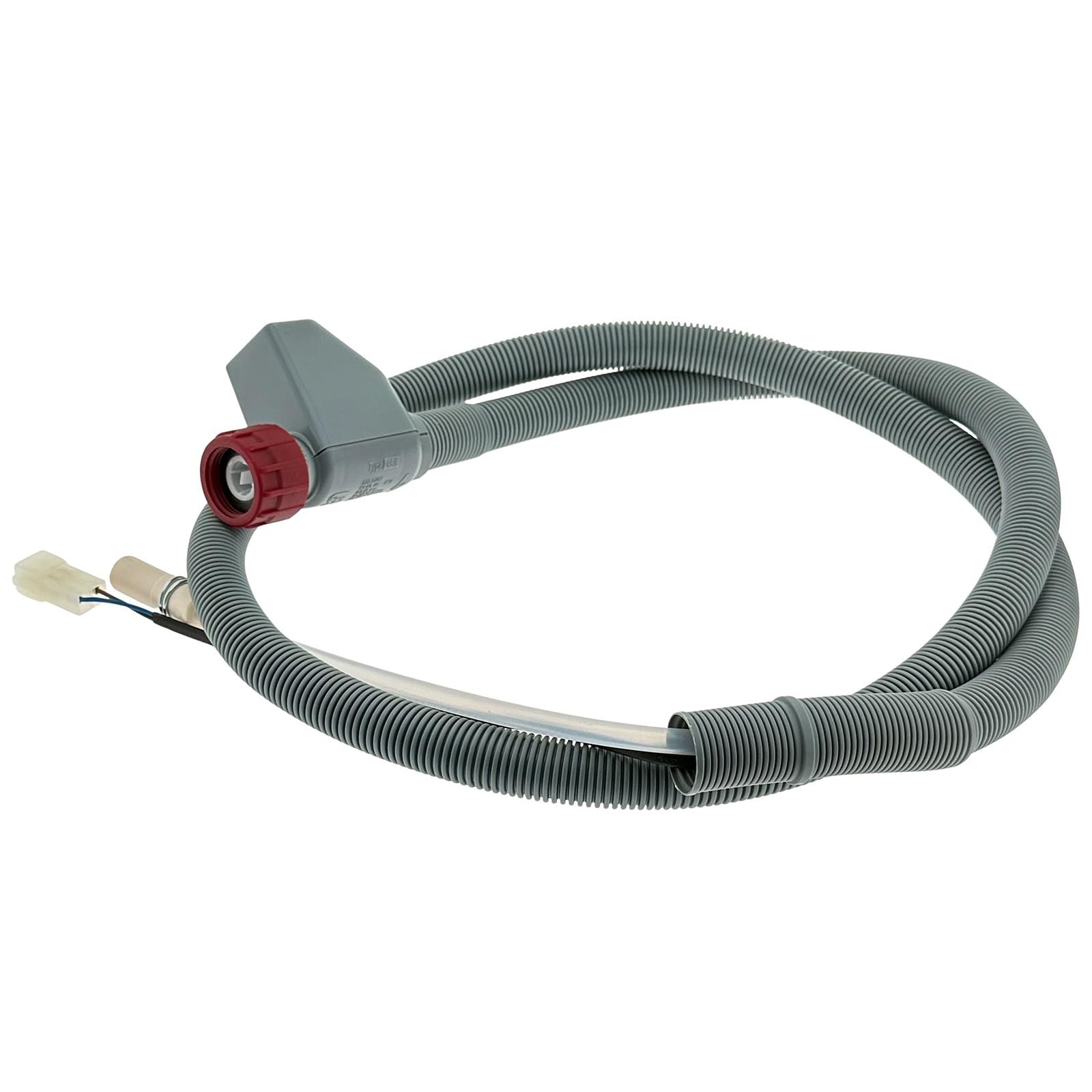 Compatible con manguera de entrada Electrolux Aquastop de 1,8 m | Válvula de seguridad 1ES-L, protección contra fugas, paquete de 1