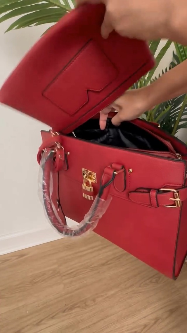 Bolso Satchel de mujer para trabajo y uso diario miniatura 6