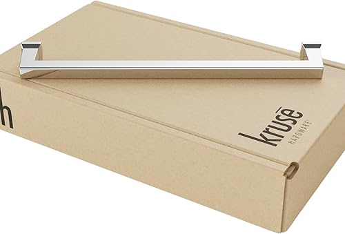 Miniatura 1 de 30241 - Paquete de 10 tiradores de puerta y cajón, 8 pulgadas de centro a centro, cromo pulido