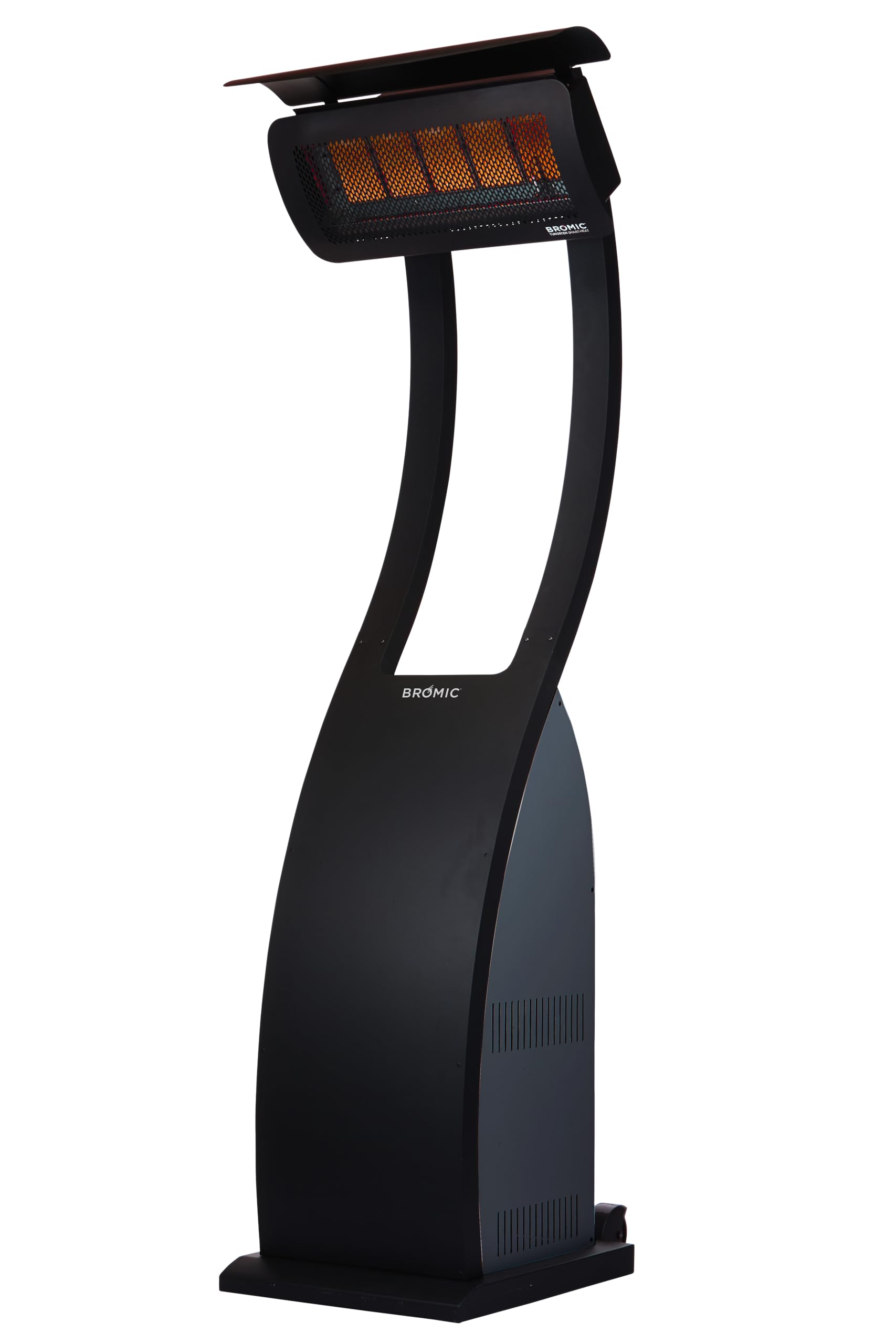 Bromic Tungsten Smart Heat Portable 11000W Gas Patio Heater - Propane Gas (LPG), 500 Series, 110V, Black Finish - BH0510001