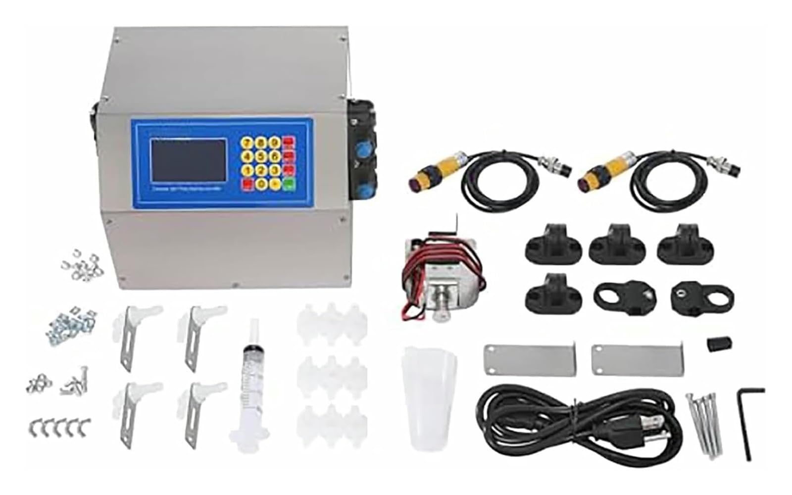 Riempitrice di Liquidi, Riempitrice per Liquidi, Macchina Automatica for Il riempimento di liquidi a 4 Teste, con Nastro trasportatore, for Bevande, Salsa di soia e aceto