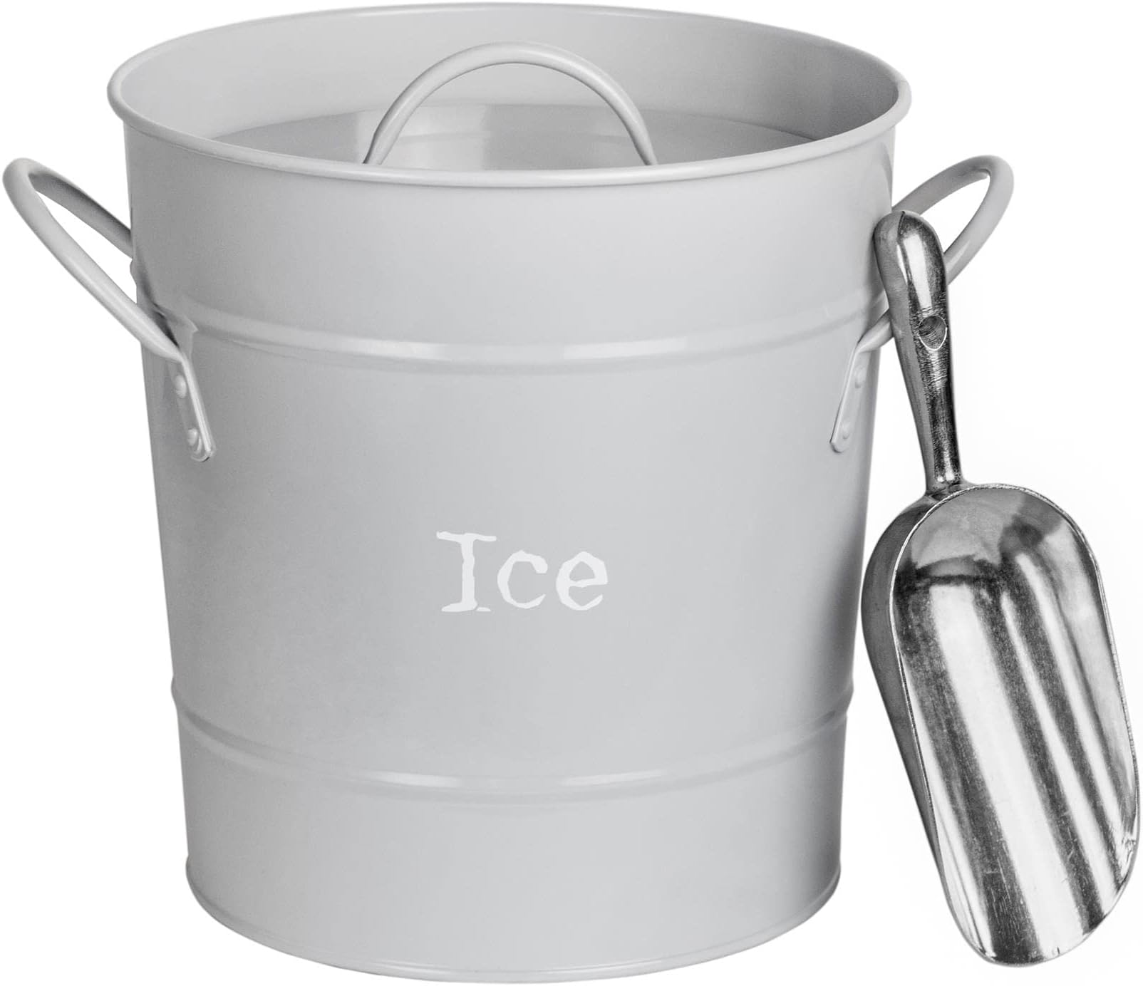 BarCraft KCBCICEBUC Ice Bucket with Lid and Tongs in Gift Box