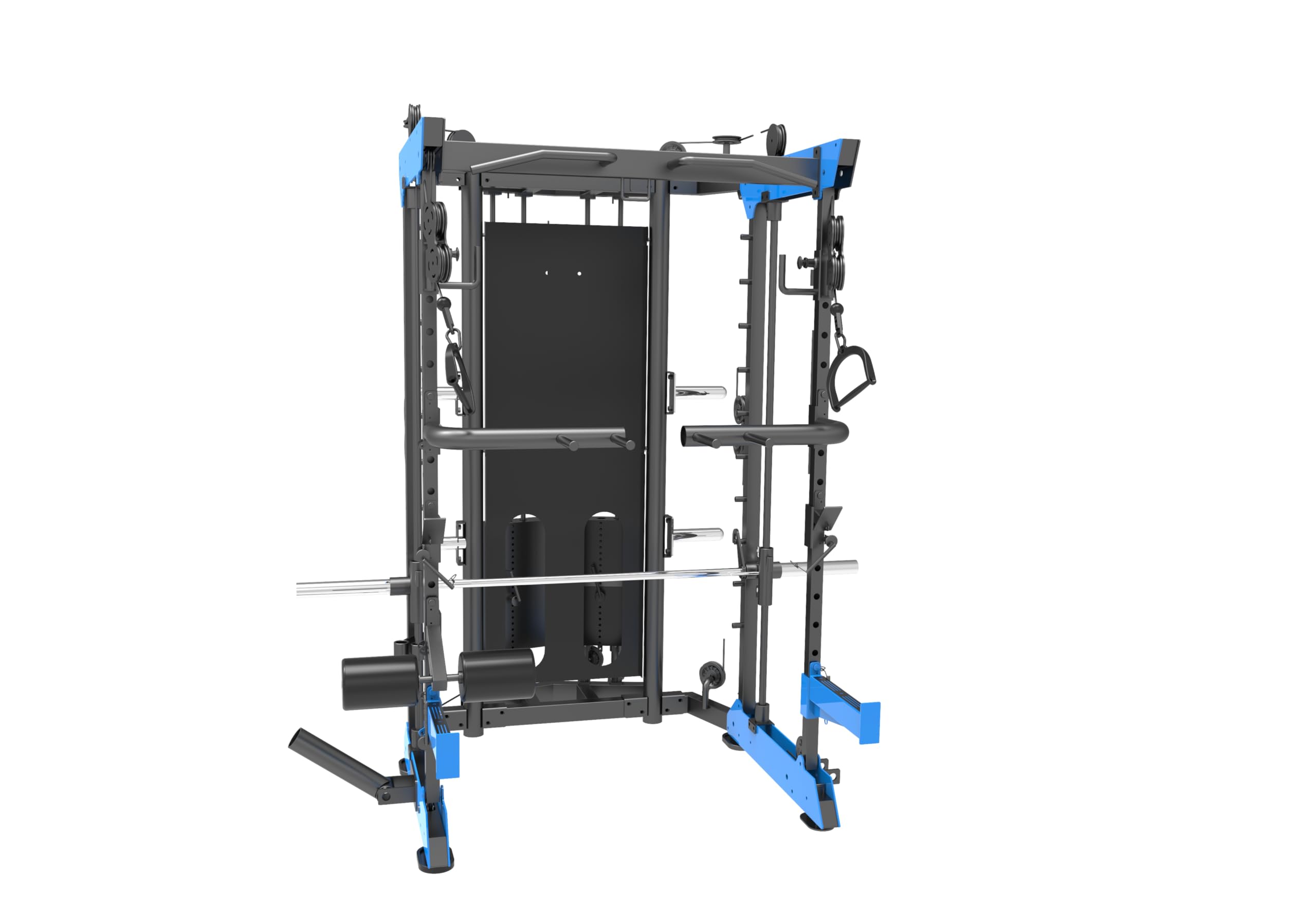PowerMax Fitness DS-005B Multi Functional Trainer+Smith Machine, Exercise Variety: Crossover, Smith Machine, PEC Fly, Rear Delt.-image-12