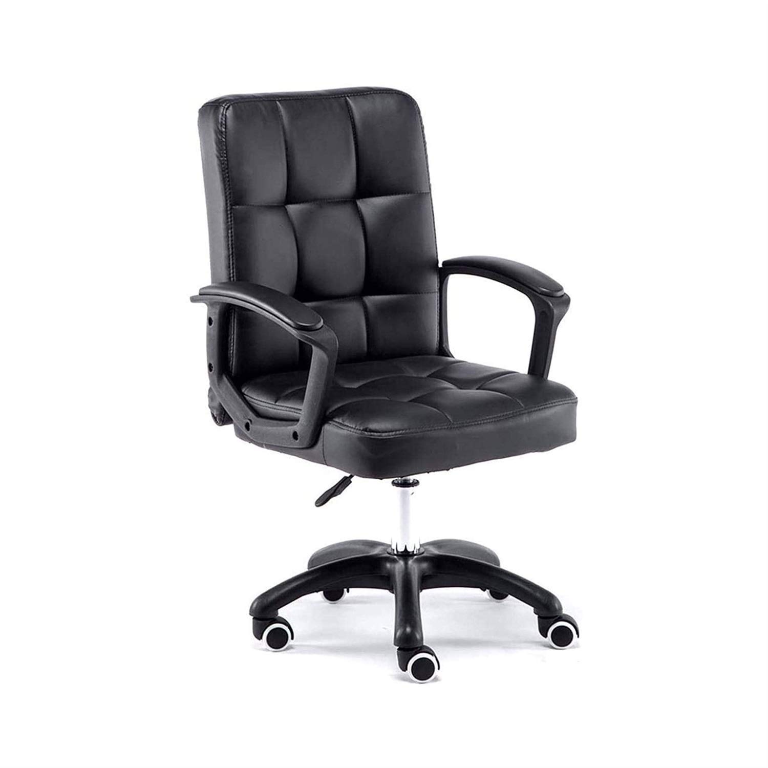MIIKHI Computer Chair Reclining Lunch Break Chair Office Home Comfortable Chair Ergonomic Fixed Armrest Vision to Pursue Happiness