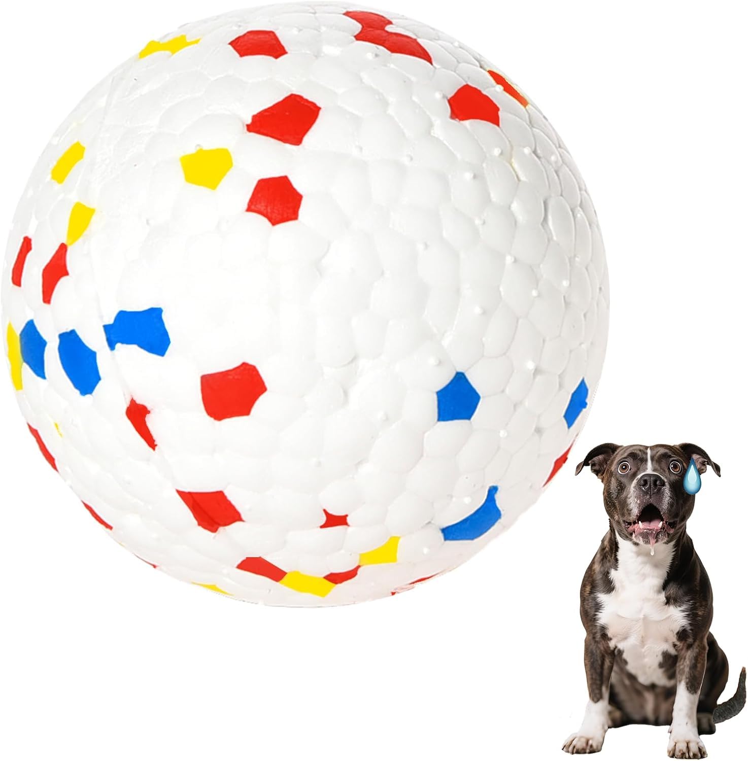 Dog Ball 2 5 inch Dog Toy for Aggressive Chewers ETPU Material Durable Ball for Launcher Indestructible Bouncy