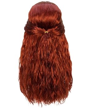 Amazon | Wigs2you 仮装 ウィッグ H-5075 プリンセス 赤髪