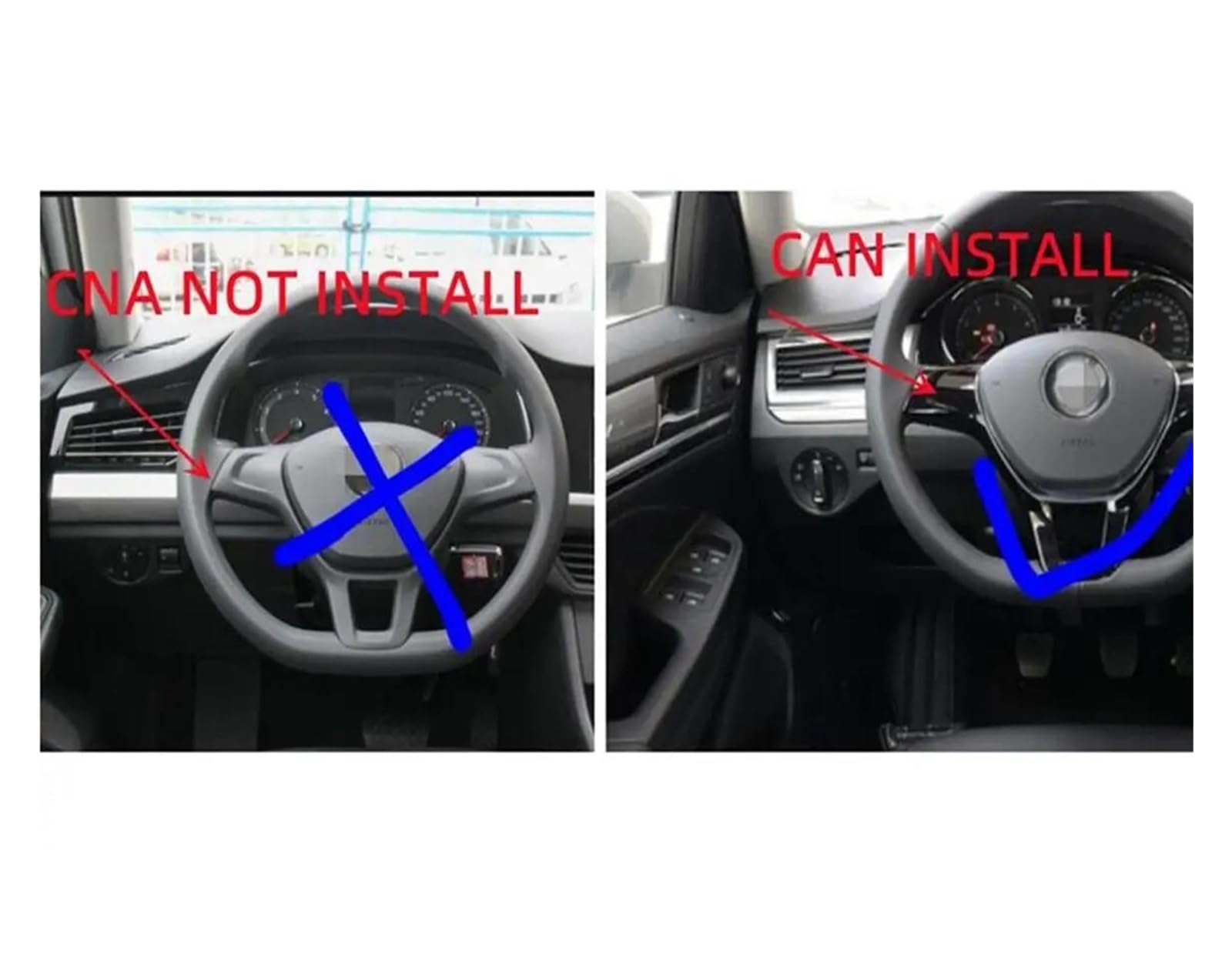 Pulsante Comandi Volante Per Polo Per Jetta MFSW Volante Multifunzione Supporto Pulsante Interruttore Volume OEM: 6C0 959 442