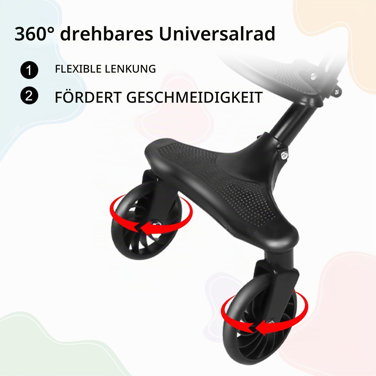 Kinderwagen, ultraleicht, Buggy, 6 Monate bis 4 Jahre, Reisekinderwagen, tragbar und leicht, höhenverstellbar, 3-Punkt-Gurt, verstellbares Dach (schwarz)
