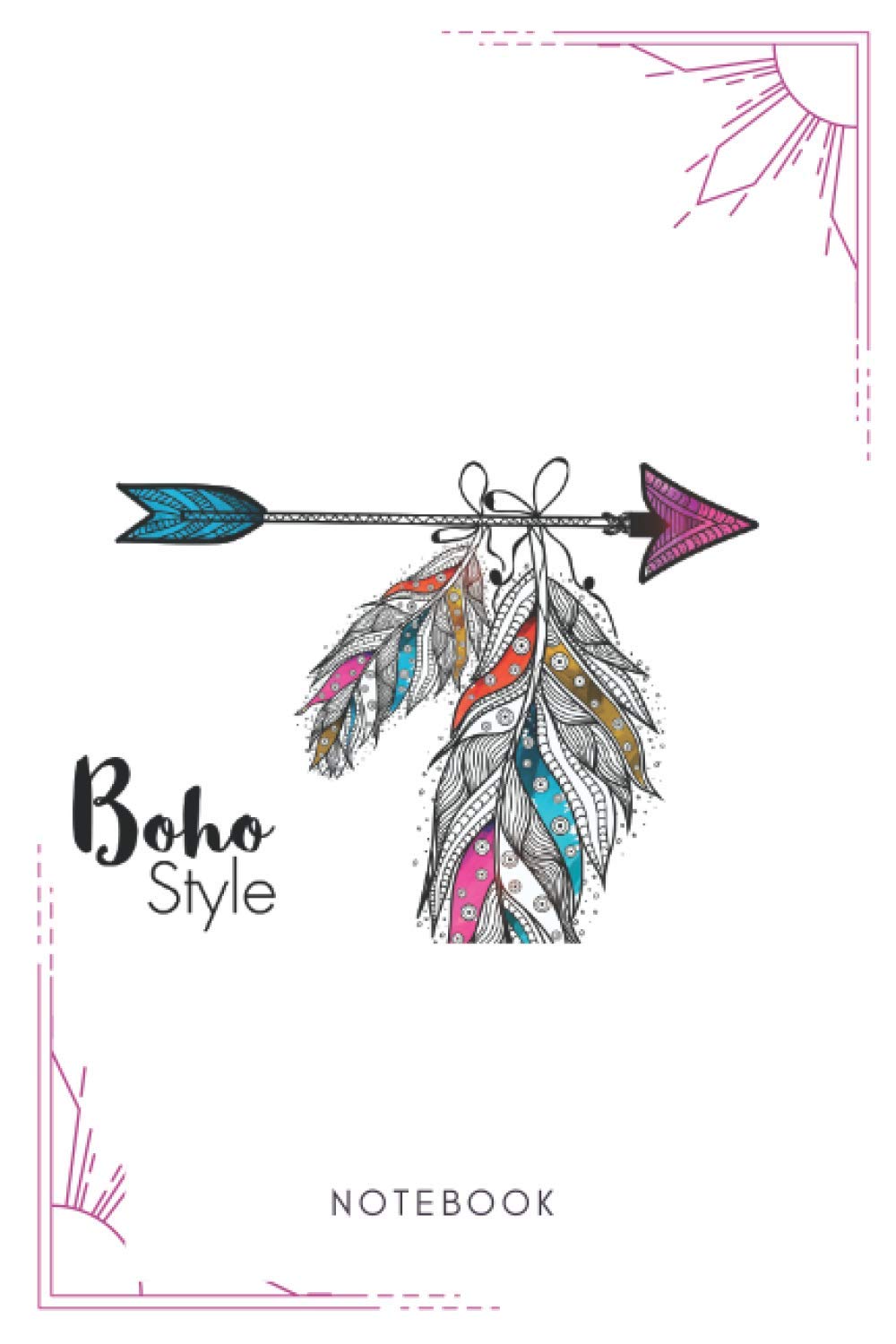 The Bohemian lifestyle Notebook: Boho journal , Composition Notebook ,School Notebooks ,Handwriting Practice Paper ,Dream journal ,Dream catcher style ... Bohemian drawing , journal , sketchbook