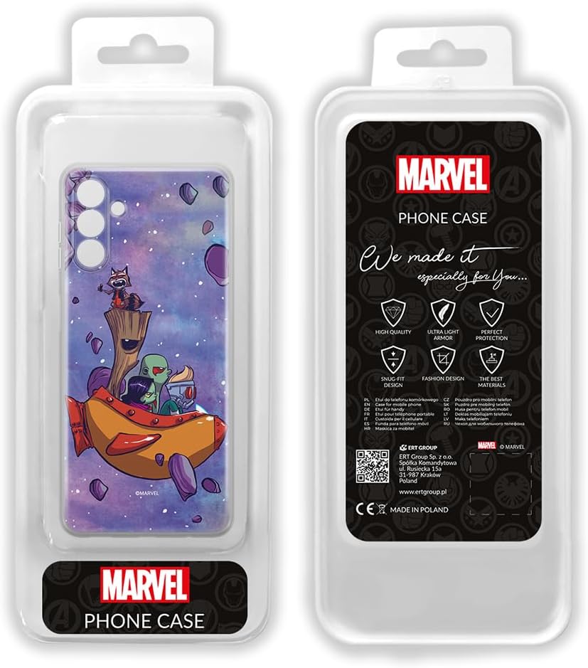 ERT GROUP Mobile Phone case for Samsung A13 5G/A04S Original and Officially Licensed Marvel Pattern Guardians of The Galaxy 010 optimally adapted to The Shape of The Mobile Phone, case Made of TPU