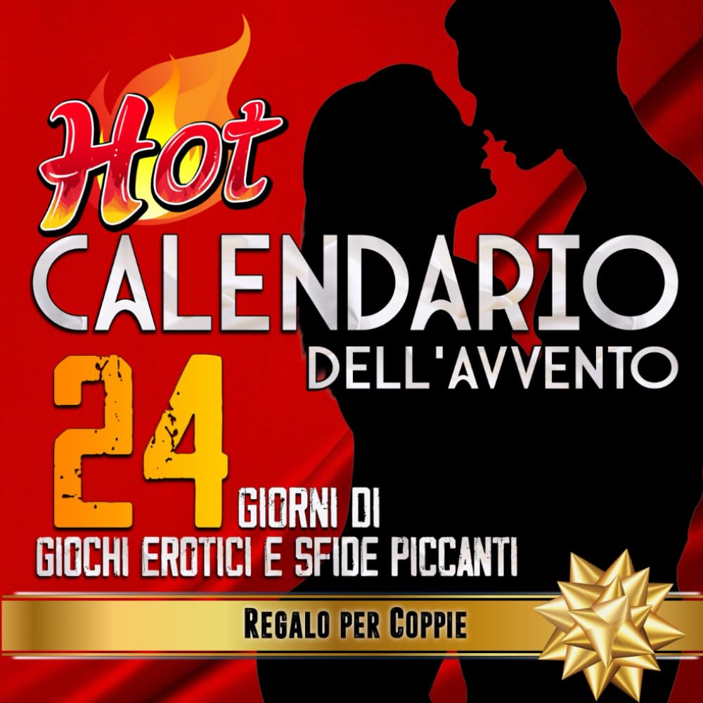 HOT Calendario dell'Avvento per Coppie: 24 Giorni di Giochi Erotici e Sfide Piccanti per Riscaldare Dicembre e Rendere il Natale Indimenticabile | Idea regalo per coppia